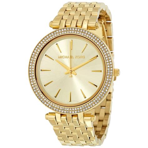 michael kors gold tone watch|michael kors gold watches women.